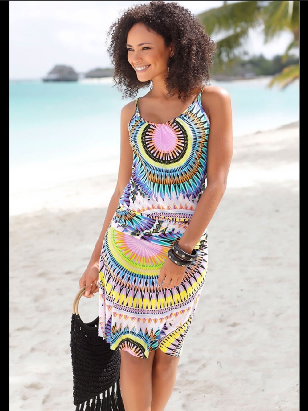 LASCANA | Multi Print Retro Dress